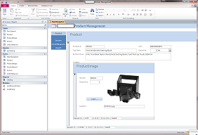 Main Product Form